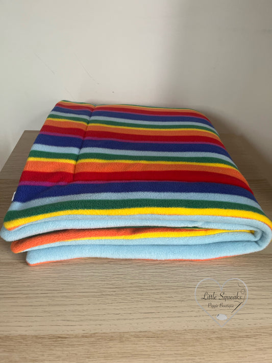 Rainbow Collection Fleece Cage Liner