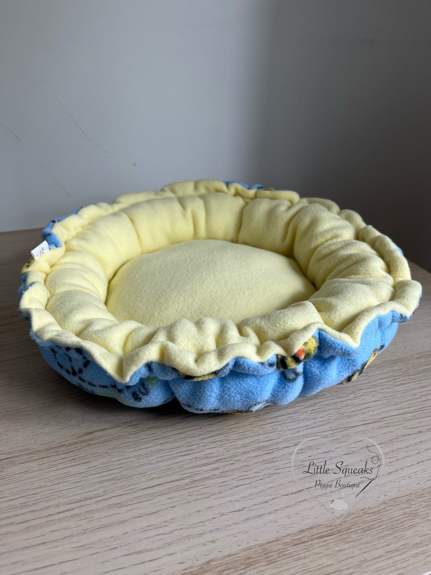 Squishy Donut Bed for Guinea Pigs - Bumblebee