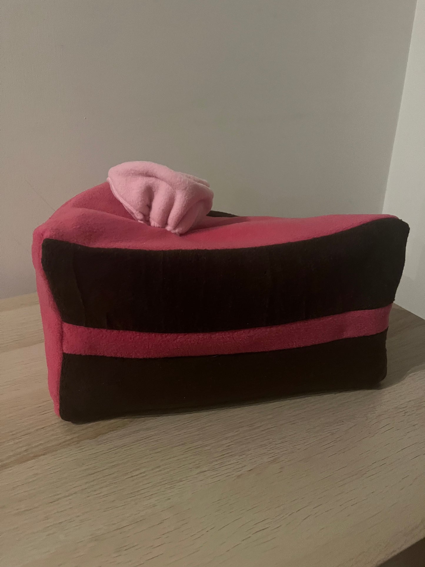 MADE TO ORDER - Slice of Cake (Chocolate) - Guinea Pig Bed/Hide