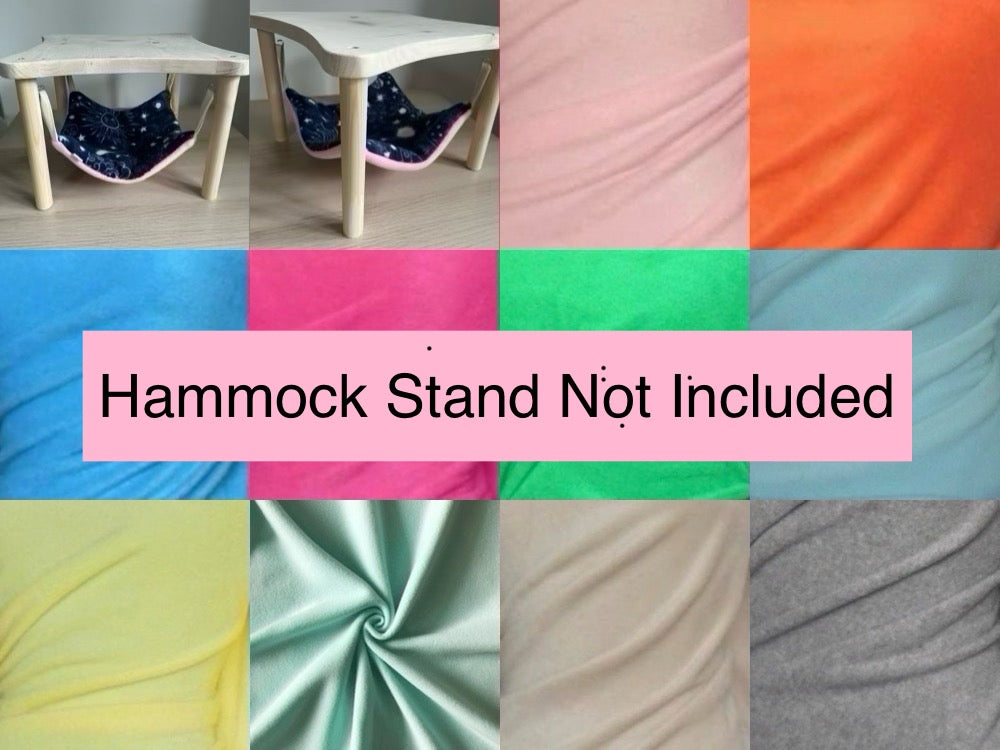 Choose Your Own Fleece Custom Hammock Pad for Guinea Pigs