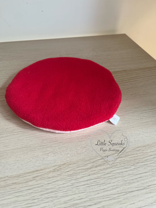 Circle Pee Pad - for Guinea Pig Cuddle Cup/Cosy Pod (Strawberry Kisses Collection)