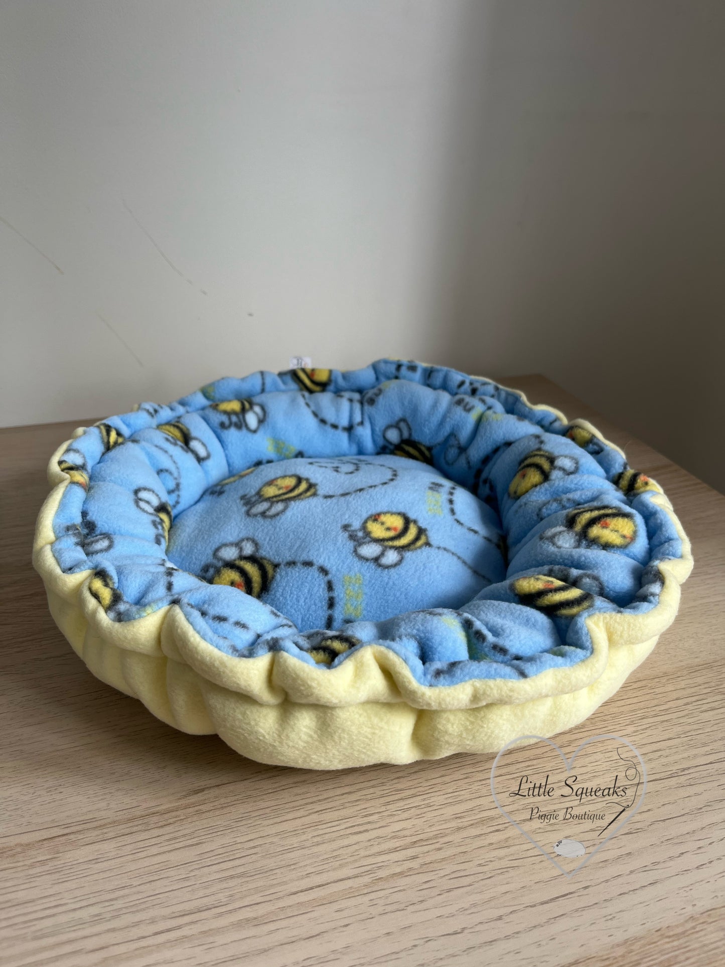 Squishy Donut Bed for Guinea Pigs - Bumblebee