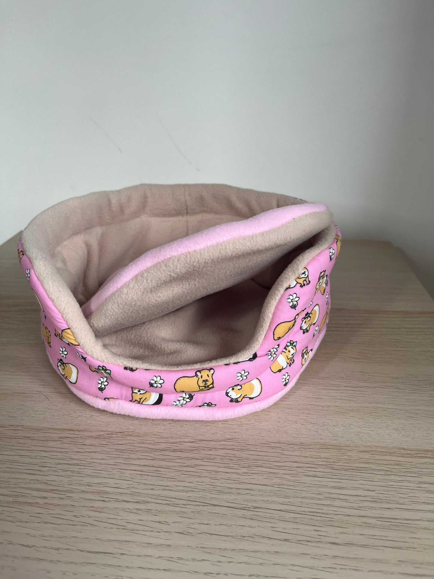 Pink Guinea Pig Cuddle Cup - Guinea Pig Bed/Hide