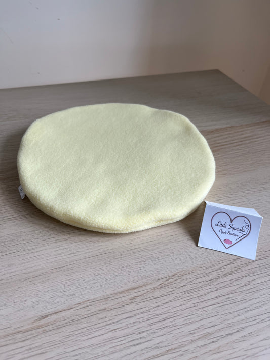 Round Pee Pad (Busy Bumblebee Collection) - For Guinea Pig Cuddle Cup/Beehive Bed