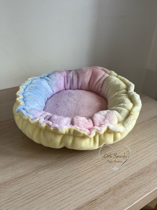 Squishy Donut Bed for Guinea Pigs - Unicorn Dreams