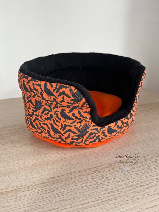 Amber Bats and Ravens Cuddle Cup - Guinea Pig Bed/Hide