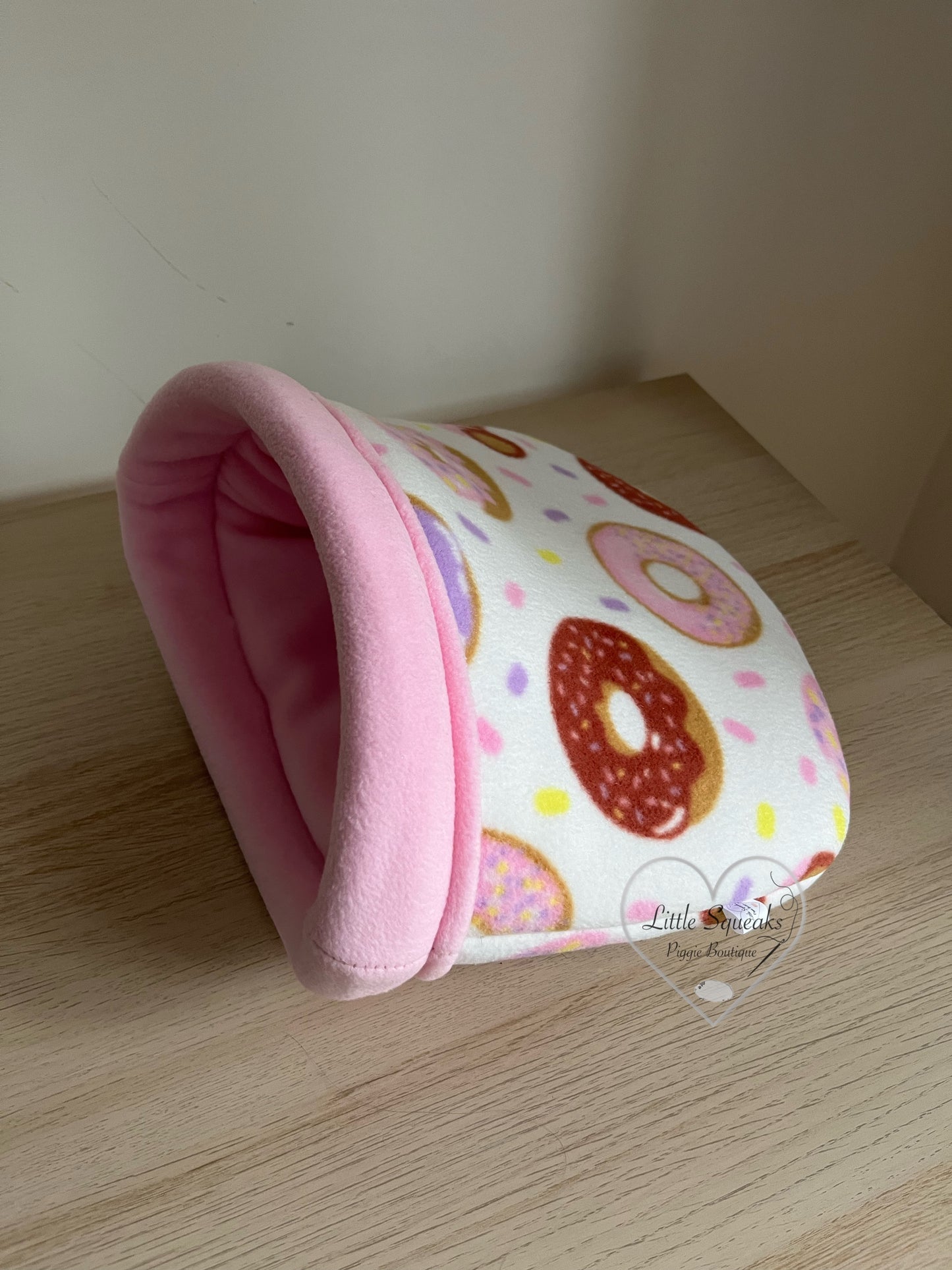 Donut & Sprinkles Stay Open Snuggle Sack - Guinea Pig Bed/Hide