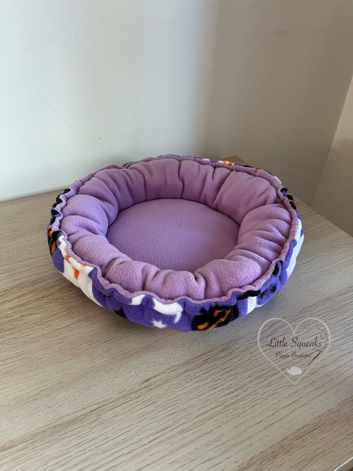 Squishy Donut Bed for Guinea Pigs - Happy Halloween