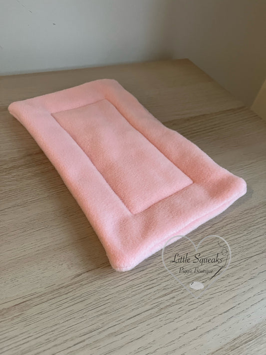 Additional Rectangular Cuddle Tunnel Pee Pad - for Guinea Pigs (Milkshake Pink)