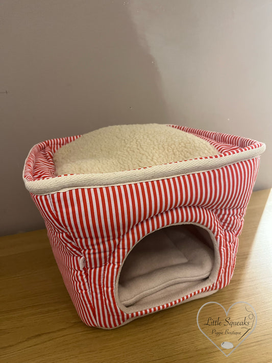 Popcorn Bucket - Cosy Guinea Pig Bed/Hide